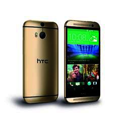 HTC One M8 Sim Free 4G LTE, Android 4.4 KitKat Gold